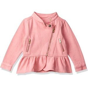 Cherry Crumble by Nitt Hyman Peplum Moto Jacket Regular, 18M